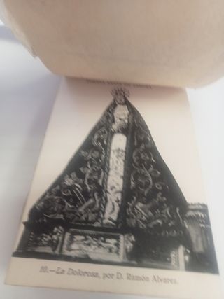 estampitas,postales semana santa Zamora