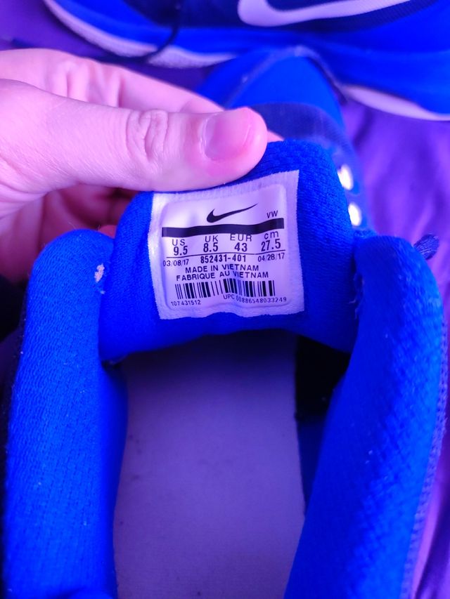 Nike Air Versatile Talla 43