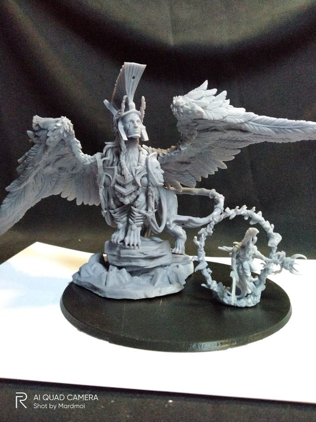 Esfinge ejército elfo Resina