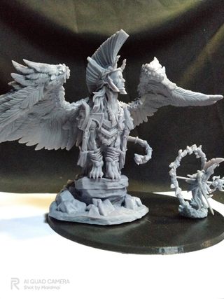 Esfinge ejército elfo Resina