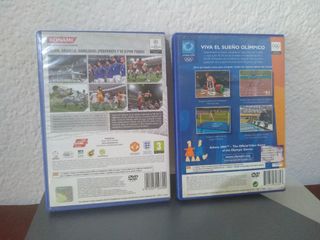 ps2 lote fútbol y olimpiadas 