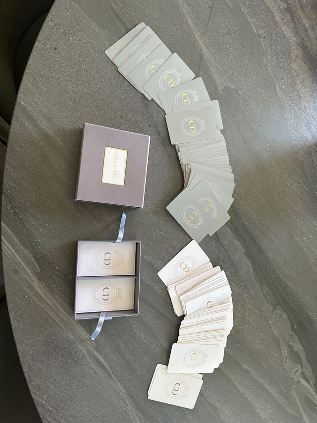 DIOR cartas de Poker