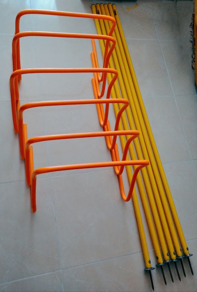 Material de Deportes Valla y picas de entrenamient