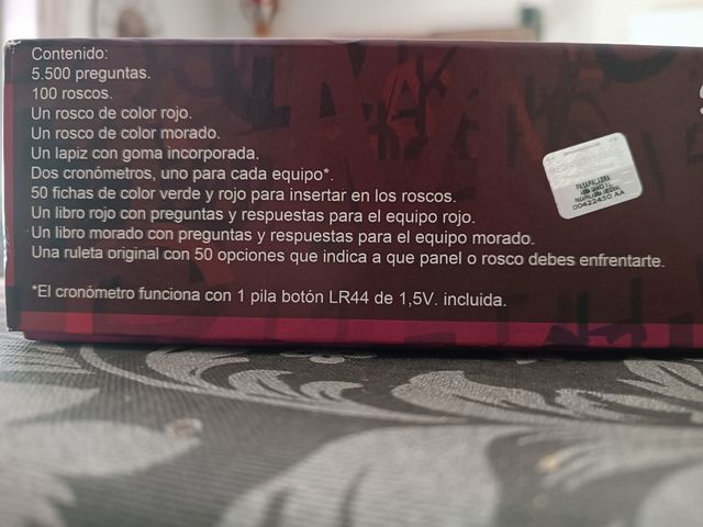 JUEGO DE MESA PASAPALABRA