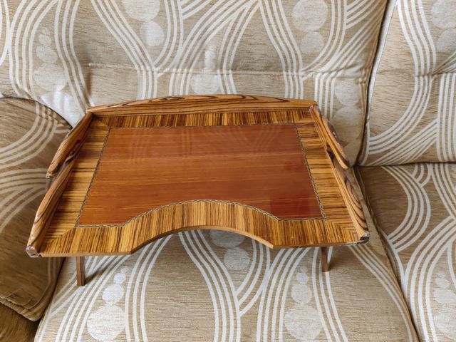 vassoio da letto vintage