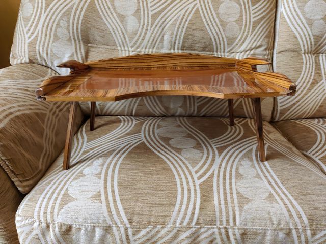 vassoio da letto vintage