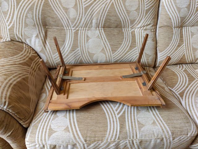 vassoio da letto vintage