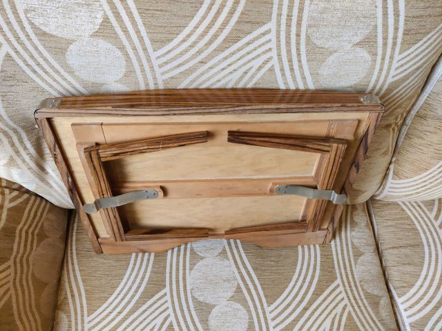 vassoio da letto vintage