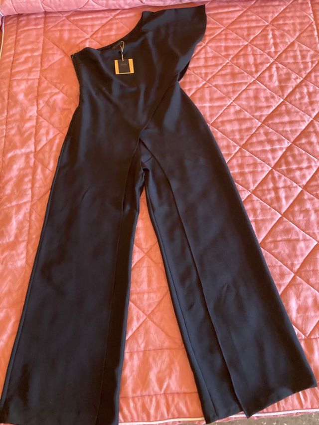 OFERTA Mono fiesta negro asimétrico talla 44