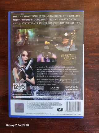 TOMB RAIDER - the ángel of darkness CAJA Y MANUAL