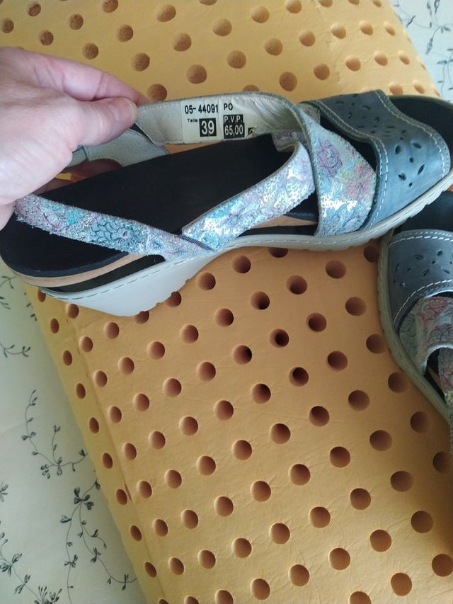 Sandalias Ortopédicas para plantillas.