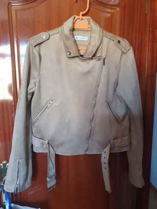 chaqueta ante Beige