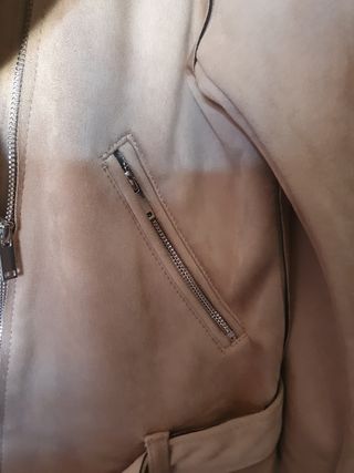 chaqueta ante Beige