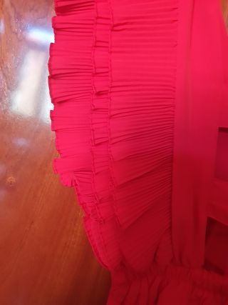 vestido rojo largo 