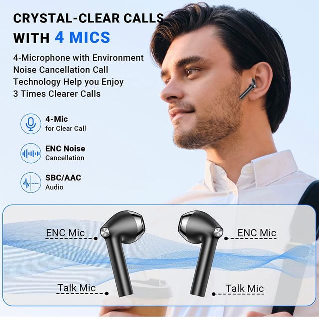 Nuevo. Auriculares Inalámbricos color blanco