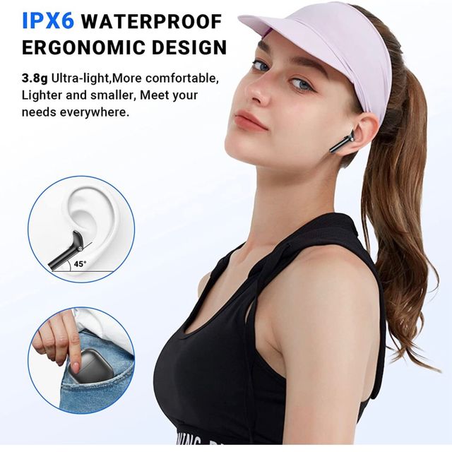 Nuevo. Auriculares Inalámbricos color blanco