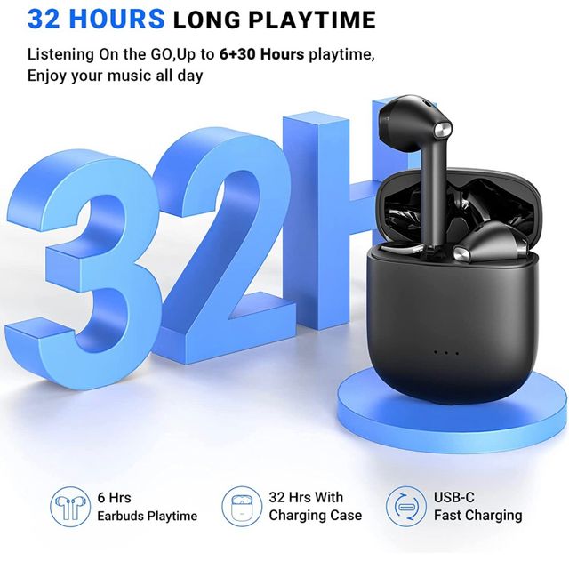 Nuevo. Auriculares Inalámbricos color blanco