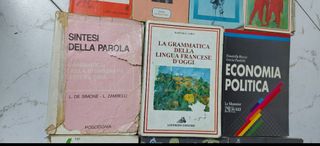 Libri di letteratura e studio venduti singolarment