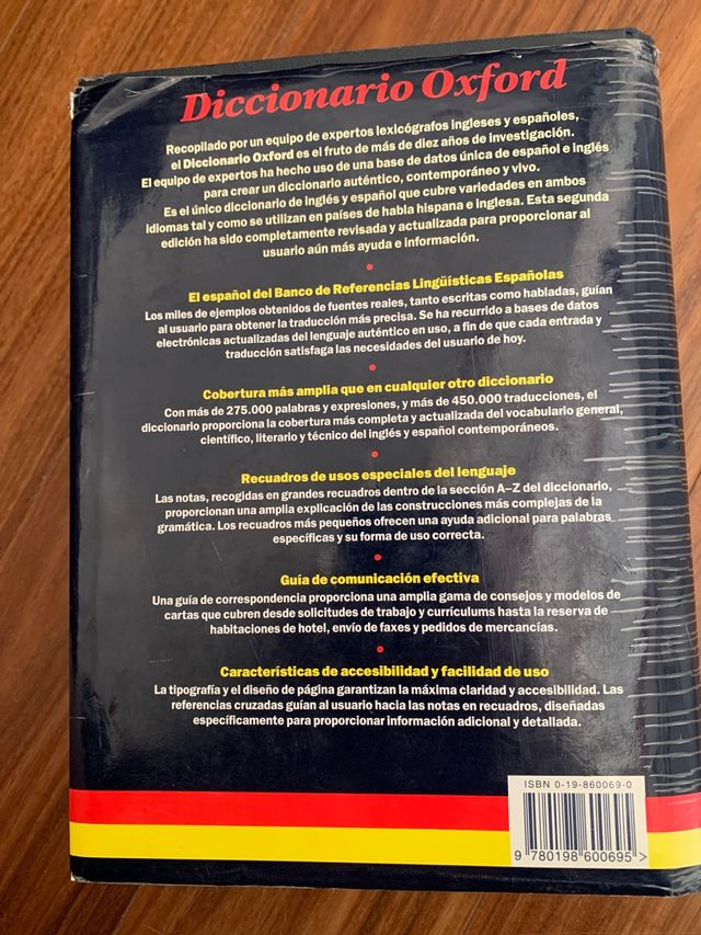 Diccionario Oxford completo muy buen estado