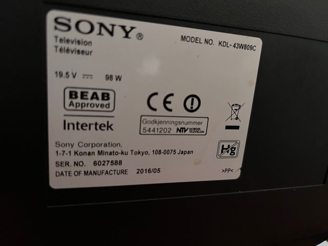 Sony bravía Android TV