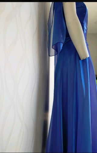 palabra honor muselina azul tornasolado 