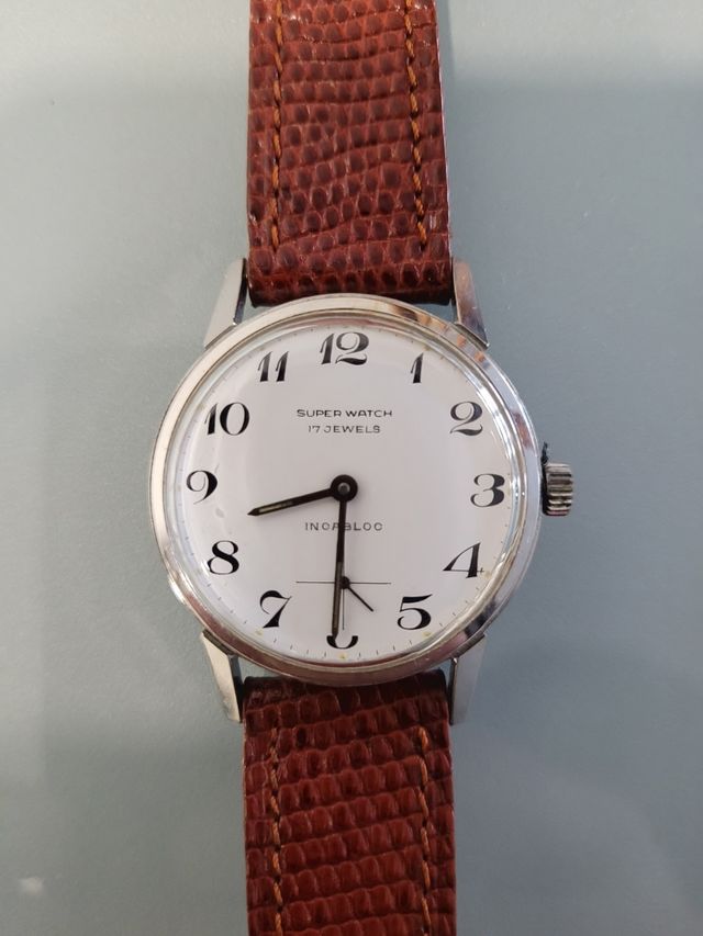 Reloj de cuerda vintage 17 rubíes