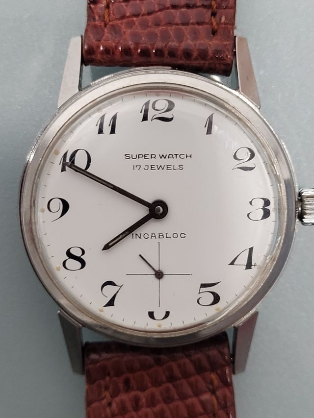 Reloj de cuerda vintage 17 rubíes