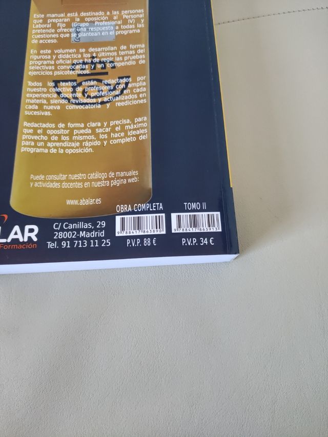 Personal Laboral Fijo de Correos (Tres tomos)