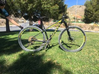 Bicicleta de montaña.