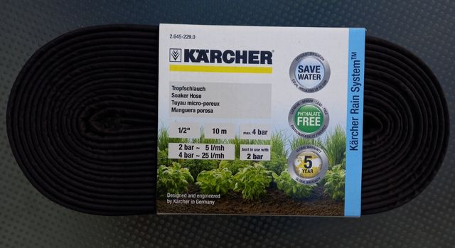 3 Gomas porosas de regar