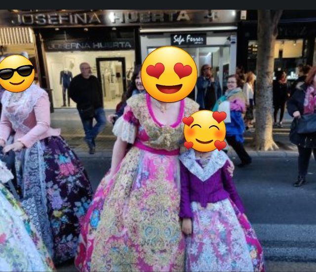 BAJADA DE PRECIO! TRAJE ESPECTACULAR DE FALLERA