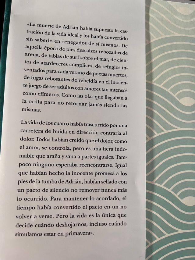 Las olas del tiempo perdido