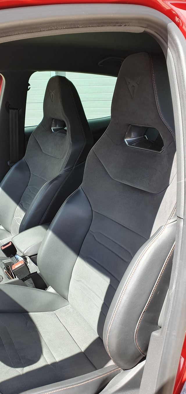 Asientos cupra , semibaquets