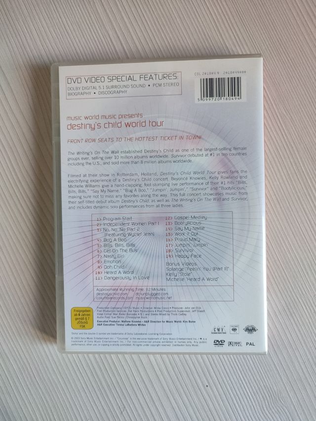 Tour mondiale delle Destiny's Child