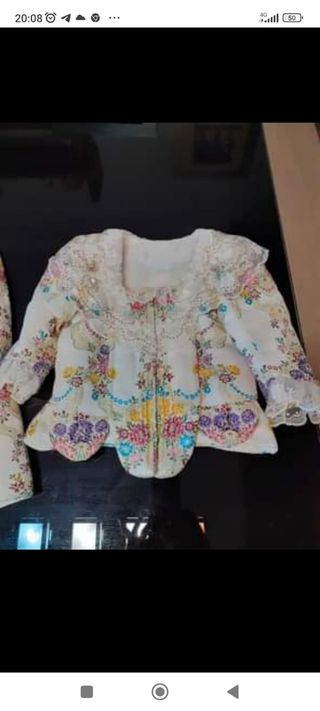 Traje de fallera niña