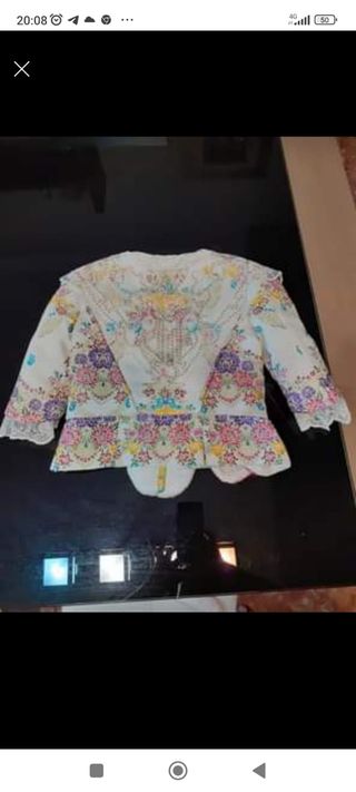 Traje de fallera niña