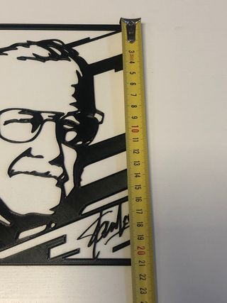 Stan Lee decoración 3D