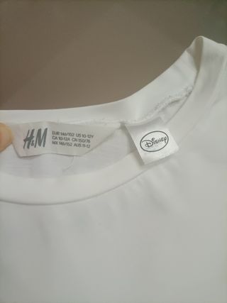 camiseta talla 10/12