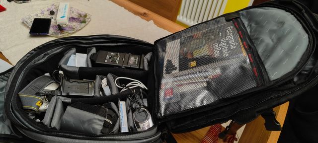 zaino per macchina fotografica e accessori