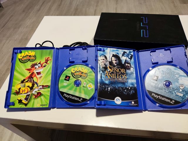 Lote ps2 fat mandos y juegazos