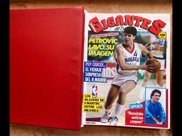 EXTRAORDINARIA COLECCIÓN GIGANTES DEL BASKET 87-88