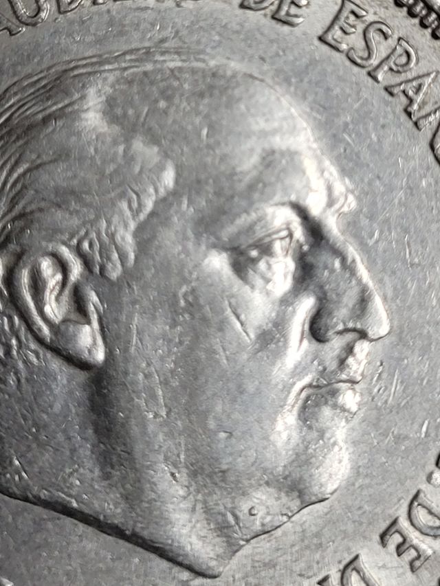 Moneda 5 pesetas. Año 1949