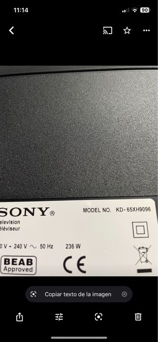 Altavoces de smart tv Sony