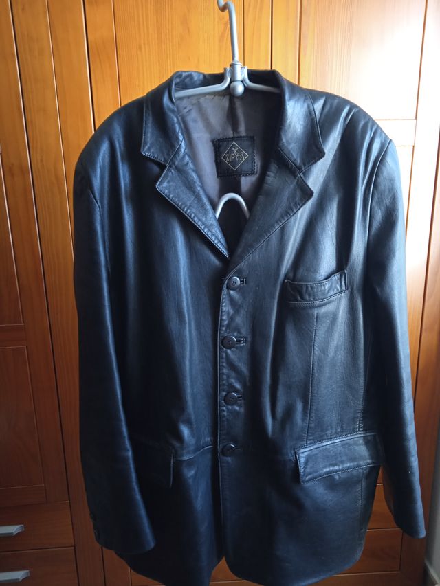 chaqueta americana piel