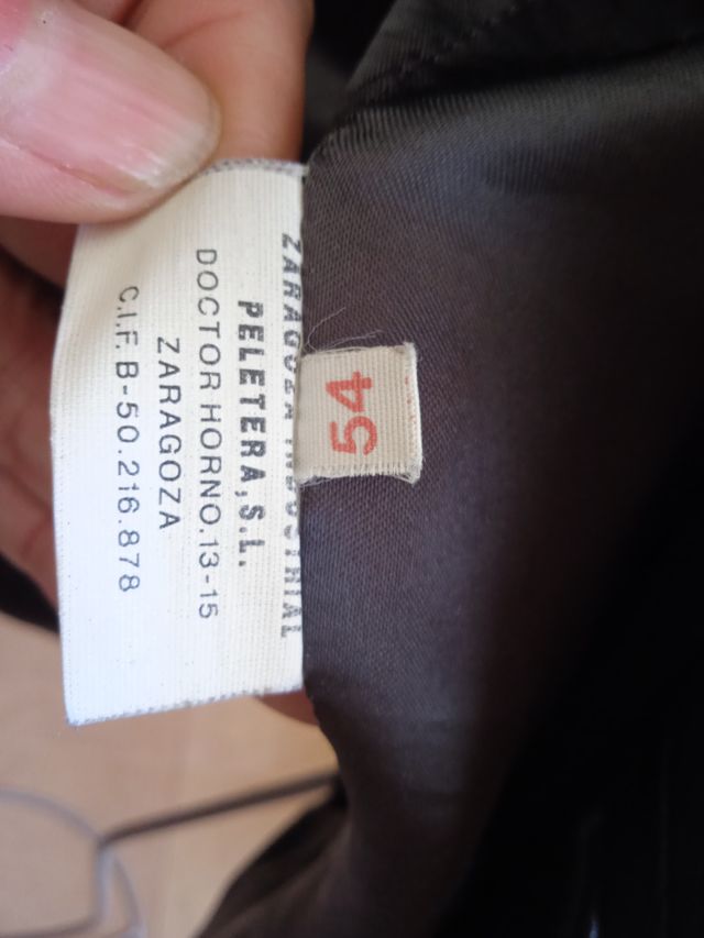 chaqueta americana piel