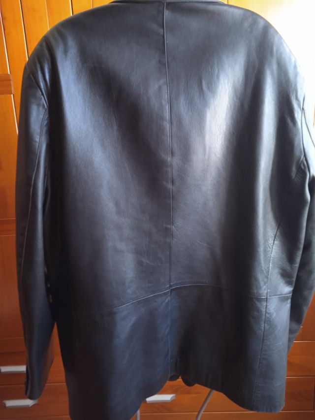 chaqueta americana piel