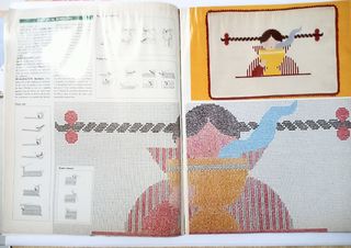 revista ideas y puntos, punto de cruz n° 1 mayo 94