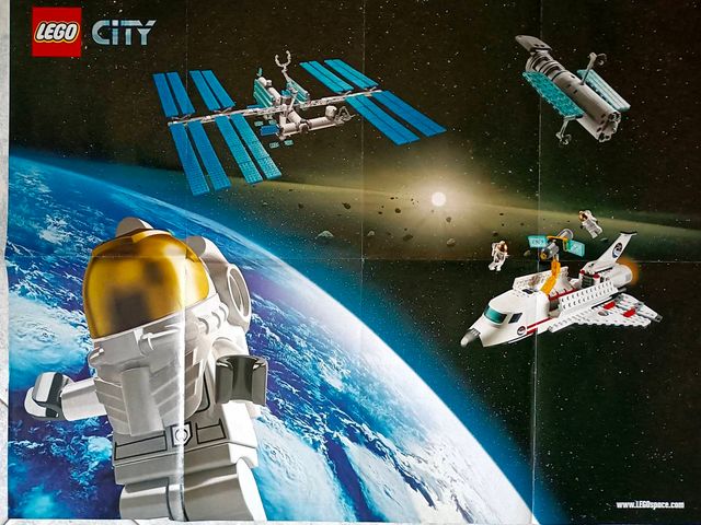 POSTER LEGO CITY SPACE 2011 ufficiale/originale