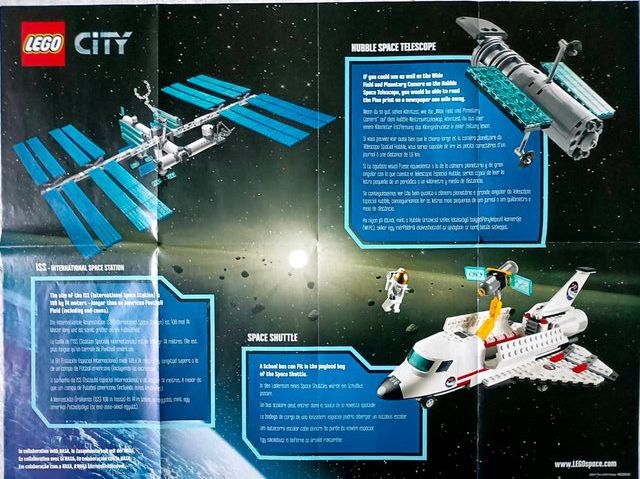 POSTER LEGO CITY SPACE 2011 ufficiale/originale