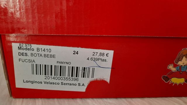 Zapatos en ante número 24